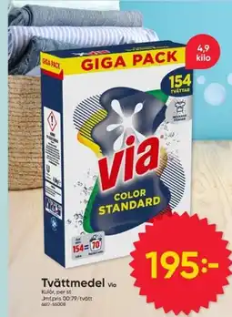 DollarStore Tvättmedel via Kulör, per st erbjuda