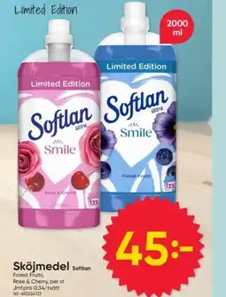 DollarStore Sköjmedel Softlan Forest Fruits, erbjuda