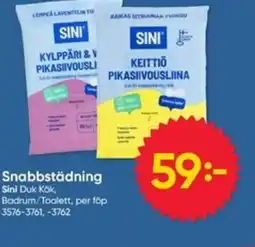 DollarStore Snabbstädning erbjuda