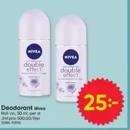 DollarStore Deodorant Nivea erbjuda