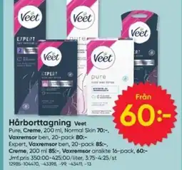 DollarStore Hårborttagning Veet erbjuda