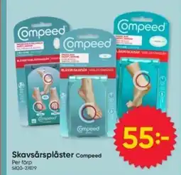 DollarStore Skavsårsplåster Compeed erbjuda