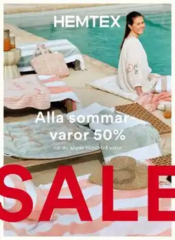 Hemtex Alla sommarvaror erbjuda