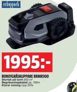 Bauhaus ROBOTGRÄSKLIPPARE BRMR300 erbjuda