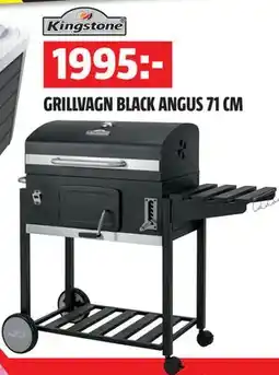 Bauhaus GRILLVAGN BLACK ANGUS 71 CM erbjuda