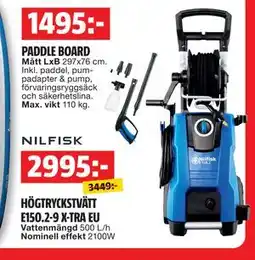 Bauhaus HÖGTRYCKSTVÄTT E150.2-9 X-TRA EU erbjuda