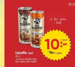 DollarStore Iskaffe Hell erbjuda