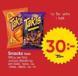 DollarStore Snacks Takis erbjuda