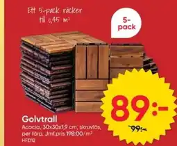 DollarStore Golvtrall erbjuda