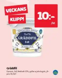 Hemköp Gräddfil erbjuda
