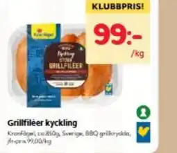 Hemköp Grillfileer kyckling erbjuda