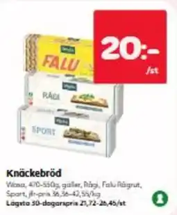 Hemköp Knäckebröd erbjuda