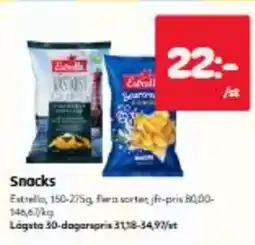 Hemköp Snacks erbjuda