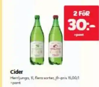Hemköp Cider erbjuda