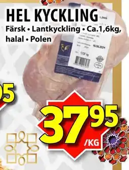 Matvärlden Tensta HEL KYCKLING erbjuda