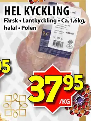 Matvärlden Tensta HEL KYCKLING erbjuda