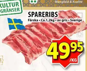 Matvärlden Tensta SPARERIBS erbjuda