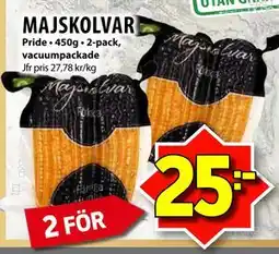 Matvärlden Tensta MAJSKOLVAR erbjuda