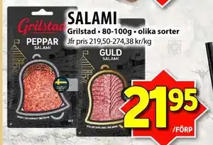 Matvärlden Tensta SALAMI erbjuda