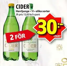 Matvärlden Tensta CIDER erbjuda