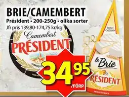 Matvärlden Tensta BRIE/CAMEMBERT erbjuda