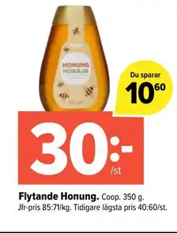 Coop Extra Flytande Honung erbjuda
