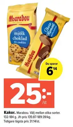 Coop Extra Kakor erbjuda