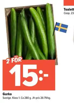 Coop Extra Gurka erbjuda