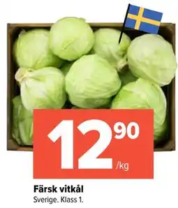 Coop Extra Färsk vitkål erbjuda