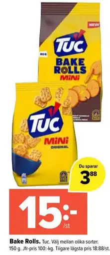 Coop Extra Bake Rolls erbjuda