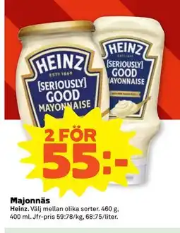Stora Coop Majonnäs erbjuda