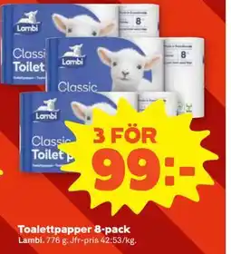 Stora Coop Toalettpapper 8-pack erbjuda