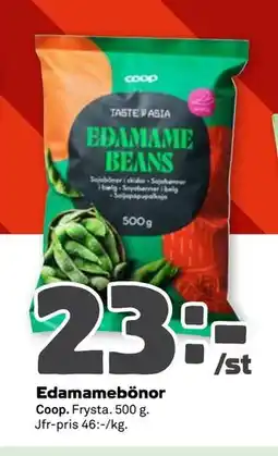 Stora Coop Edamamebönor erbjuda