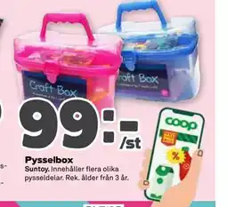 Stora Coop Pysselbox erbjuda