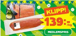 Stora Coop MAX 2 ST/HUSHÅLL. Färsk laxfilé erbjuda