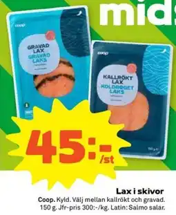 Stora Coop Lax i skivor erbjuda