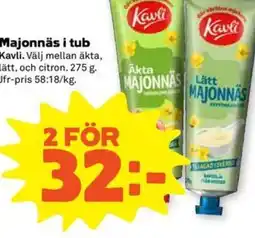 Stora Coop Majonnäs i tub erbjuda