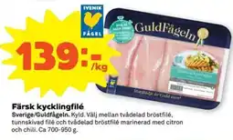 Stora Coop Färsk kycklingfilé erbjuda