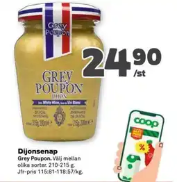 Stora Coop Dijonsenap erbjuda