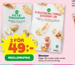 Stora Coop Skorpor erbjuda