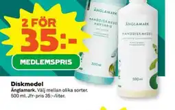 Stora Coop Diskmedel Änglamark. erbjuda