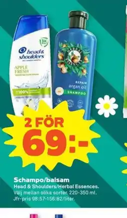 Stora Coop Schampo/balsam erbjuda