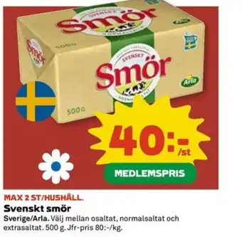 Svenskt smör