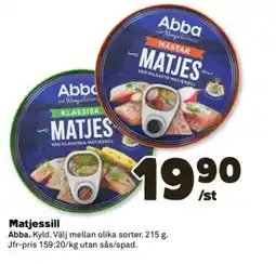 Coop Extra Abba Matjessill erbjuda