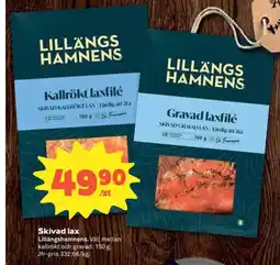 Coop Extra Lillängshamnens Skivad lax erbjuda