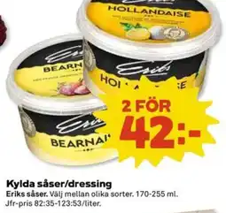 Coop Extra Kylda såser/dressing erbjuda