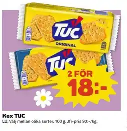 Coop Extra LU Kex Tuc erbjuda