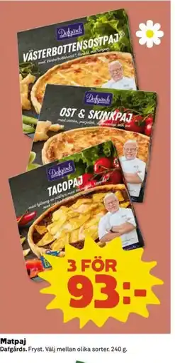 Coop Extra Dafgårds Matpaj erbjuda