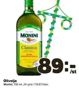 Coop Extra Monini Olivolja erbjuda