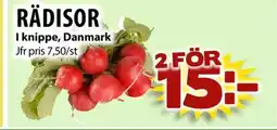 Matvärlden Tensta Rädisor erbjuda